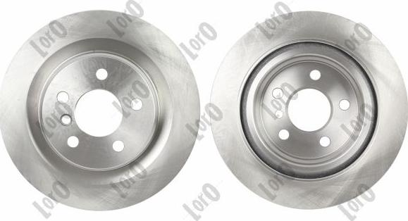 ABAKUS 231-04-165-2 - Гальмівний диск autocars.com.ua