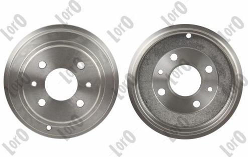 ABAKUS 231-06-003-2 - Гальмівний барабан autocars.com.ua