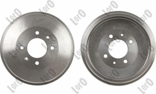 ABAKUS 231-06-010-2 - Гальмівний барабан autocars.com.ua