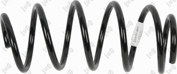 ABAKUS 234-01-001 - Пружина ходової частини autocars.com.ua