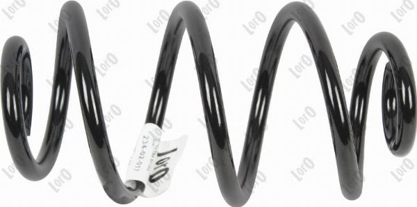 ABAKUS 234-02-017 - Пружина ходової частини autocars.com.ua