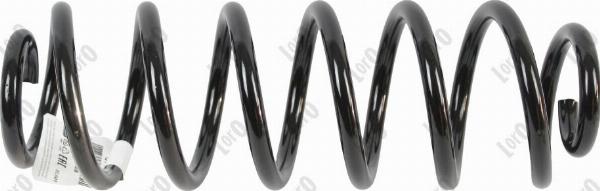 ABAKUS 234-02-028 - Пружина ходової частини autocars.com.ua