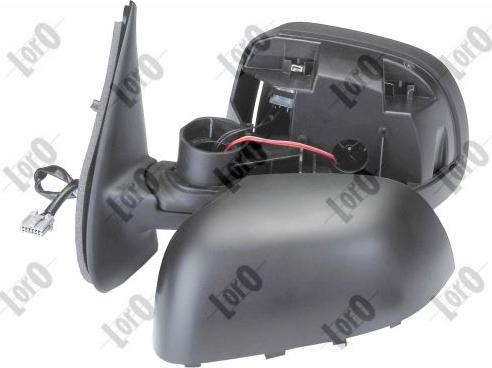 ABAKUS 2735M03 - Зовнішнє дзеркало autocars.com.ua