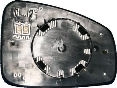 ABAKUS 3160G01 - Дзеркальне скло, зовнішнє дзеркало autocars.com.ua