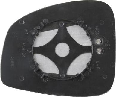 ABAKUS 3160G02-01 - Дзеркальне скло, зовнішнє дзеркало autocars.com.ua