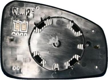 ABAKUS 3160G02 - Дзеркальне скло, зовнішнє дзеркало autocars.com.ua