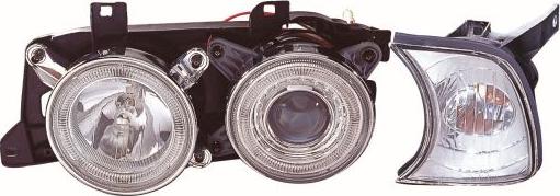 ABAKUS 444-1114FXNDBEA - Комплект головних фар autocars.com.ua