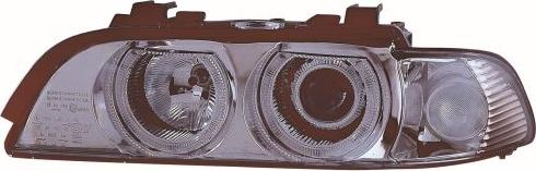 ABAKUS 444-1119PXNDJE1 - Комплект головних фар autocars.com.ua