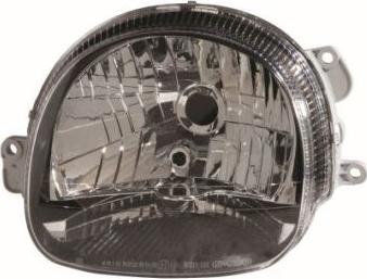 ABAKUS 551-1139P-LDEM2 - Основна фара autocars.com.ua