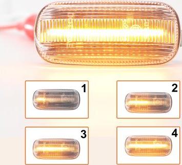 ABAKUS L03-140-002LED-D - Комплект проблискових ламп autocars.com.ua