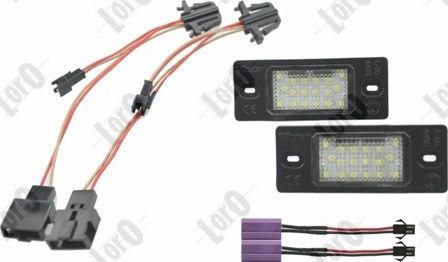 ABAKUS L03-210-0003LED - Ліхтар освітлення номерного знака autocars.com.ua