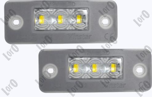 ABAKUS L03-210-0012LED - Ліхтар освітлення номерного знака autocars.com.ua