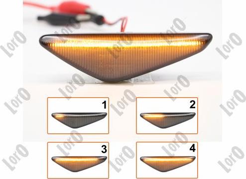 ABAKUS L04-140-004LED-SD - Комплект проблискових ламп autocars.com.ua