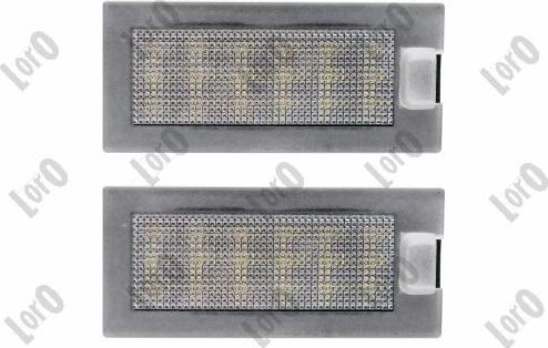 ABAKUS L16-210-0010LED - Ліхтар освітлення номерного знака autocars.com.ua