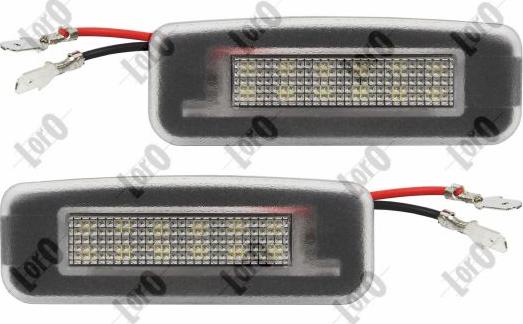 ABAKUS L17-210-0008LED - Ліхтар освітлення номерного знака autocars.com.ua