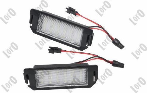 ABAKUS L19-210-0006LED - Ліхтар освітлення номерного знака autocars.com.ua