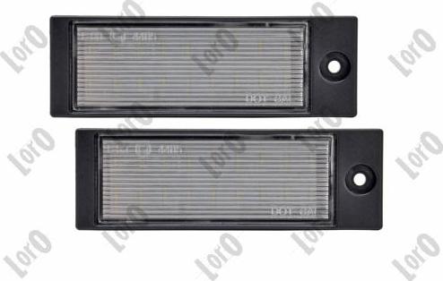 ABAKUS L19-210-0007LED - Ліхтар освітлення номерного знака autocars.com.ua