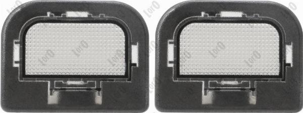 ABAKUS L19-210-0012LED - Ліхтар освітлення номерного знака autocars.com.ua