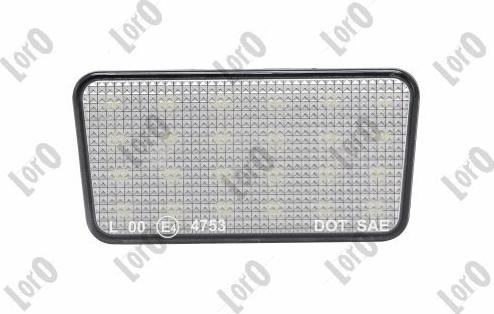 ABAKUS L23-210-0002LED - Ліхтар освітлення номерного знака autocars.com.ua