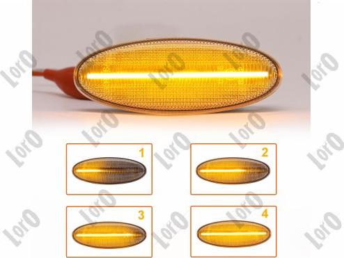 ABAKUS L30-140-004LED-D - Комплект проблискових ламп autocars.com.ua