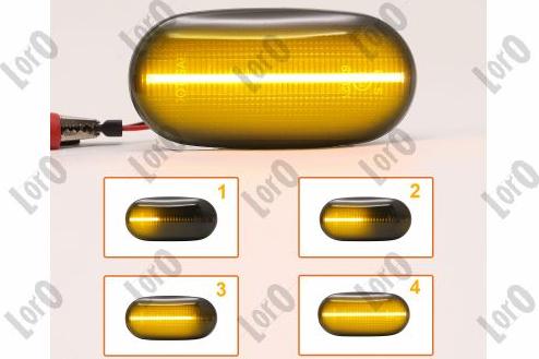 ABAKUS L33-140-004LED-SD - Комплект проблискових ламп autocars.com.ua