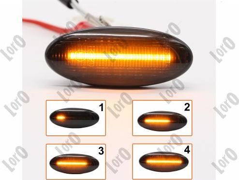 ABAKUS L35-140-001LED-SD - Комплект проблискових ламп autocars.com.ua