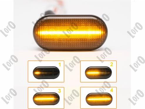 ABAKUS L35-140-002LED-SD - Комплект проблискових ламп autocars.com.ua