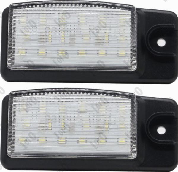 ABAKUS L35-210-0007LED - Ліхтар освітлення номерного знака autocars.com.ua