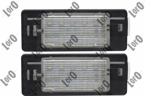 ABAKUS L37-210-0004LED - Ліхтар освітлення номерного знака autocars.com.ua