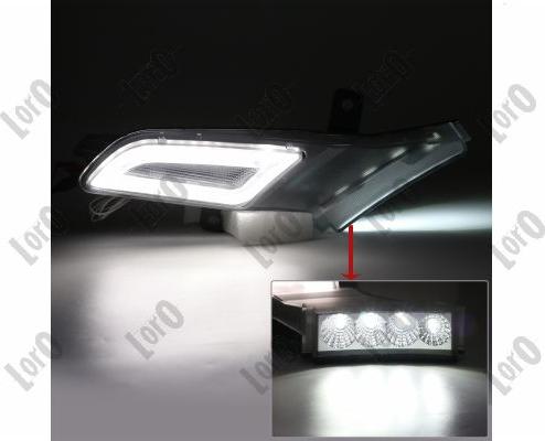 ABAKUS L40-160-001LED - Комплект проблискових ламп autocars.com.ua