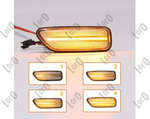 ABAKUS L52-140-001LED-D - Комплект проблискових ламп autocars.com.ua