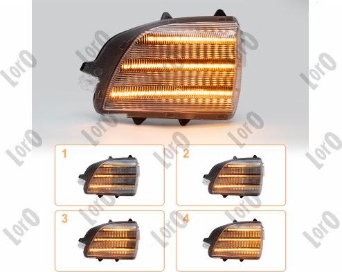 ABAKUS L52-140-002LED-D - Комплект проблискових ламп autocars.com.ua