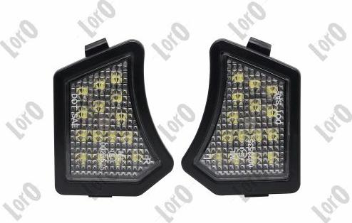 ABAKUS L52-420-001LED - Бічне освітлення, зовнішнє дзеркало autocars.com.ua