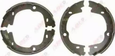 Alpha Brakes HST-HY-531 - Комплект гальм, ручник, парковка autocars.com.ua