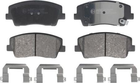 ABE C10342ABE - Гальмівні колодки, дискові гальма autocars.com.ua