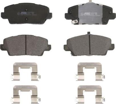 ABE C10343ABE - Гальмівні колодки, дискові гальма autocars.com.ua