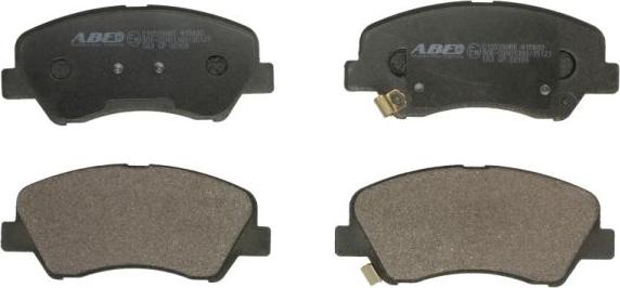 ABE C10529ABE - Тормозные колодки, дисковые, комплект autodnr.net
