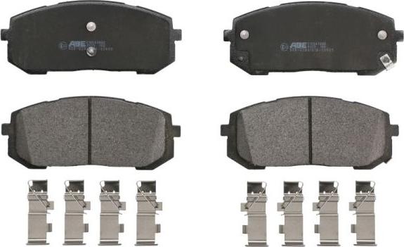 ABE C10543ABE - Гальмівні колодки, дискові гальма autocars.com.ua