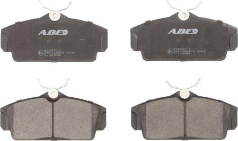 ABE C11062ABE - Тормозные колодки, дисковые, комплект autodnr.net