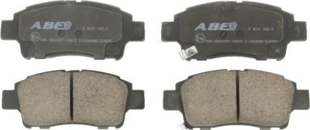 ABE C12084ABE - Тормозные колодки, дисковые, комплект avtokuzovplus.com.ua