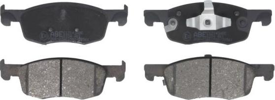 ABE C12143ABE - Гальмівні колодки, дискові гальма autocars.com.ua