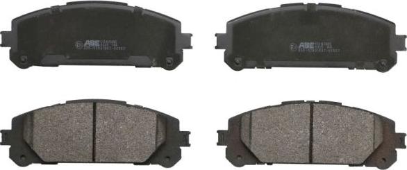 ABE C12145ABE - Гальмівні колодки, дискові гальма autocars.com.ua