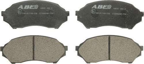 ABE C13045ABE - Тормозные колодки, дисковые, комплект avtokuzovplus.com.ua