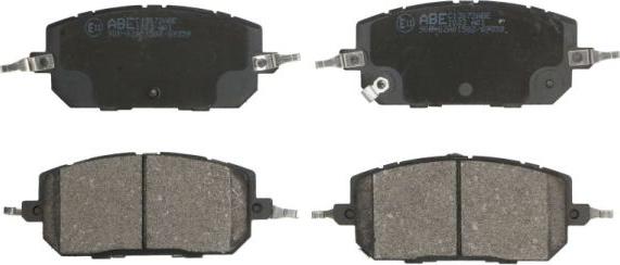 ABE C13072ABE - Гальмівні колодки, дискові гальма autocars.com.ua