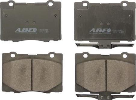 ABE C14054ABE - Тормозные колодки, дисковые, комплект avtokuzovplus.com.ua