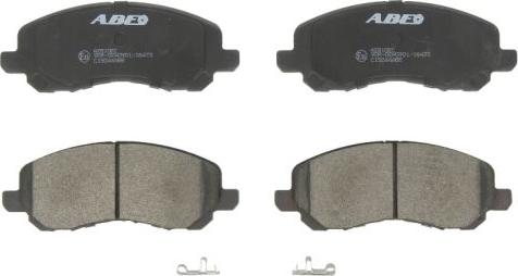 ABE C15044ABE - Тормозные колодки, дисковые, комплект autodnr.net