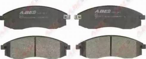 ABE C15045ABE - Тормозные колодки, дисковые, комплект avtokuzovplus.com.ua