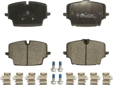 ABE C1B048ABE - Гальмівні колодки, дискові гальма autocars.com.ua