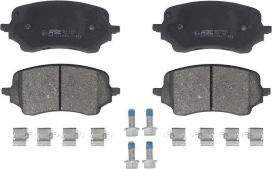 ABE C1G075ABE - Гальмівні колодки, дискові гальма autocars.com.ua