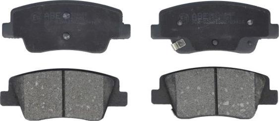 ABE C20524ABE - Гальмівні колодки, дискові гальма autocars.com.ua
